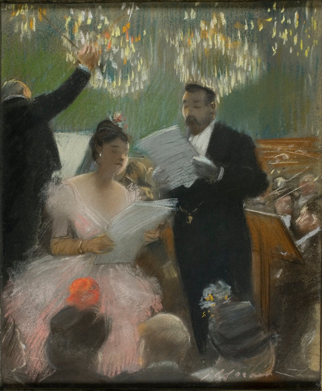 Orkestern av Jean Louis Forain