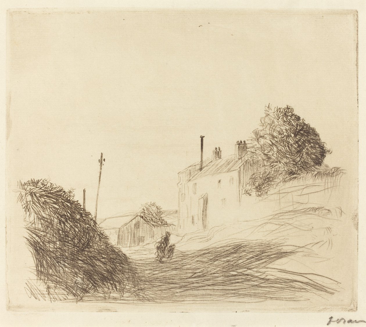 Vägen till Rocquencourt av Jean Louis Forain