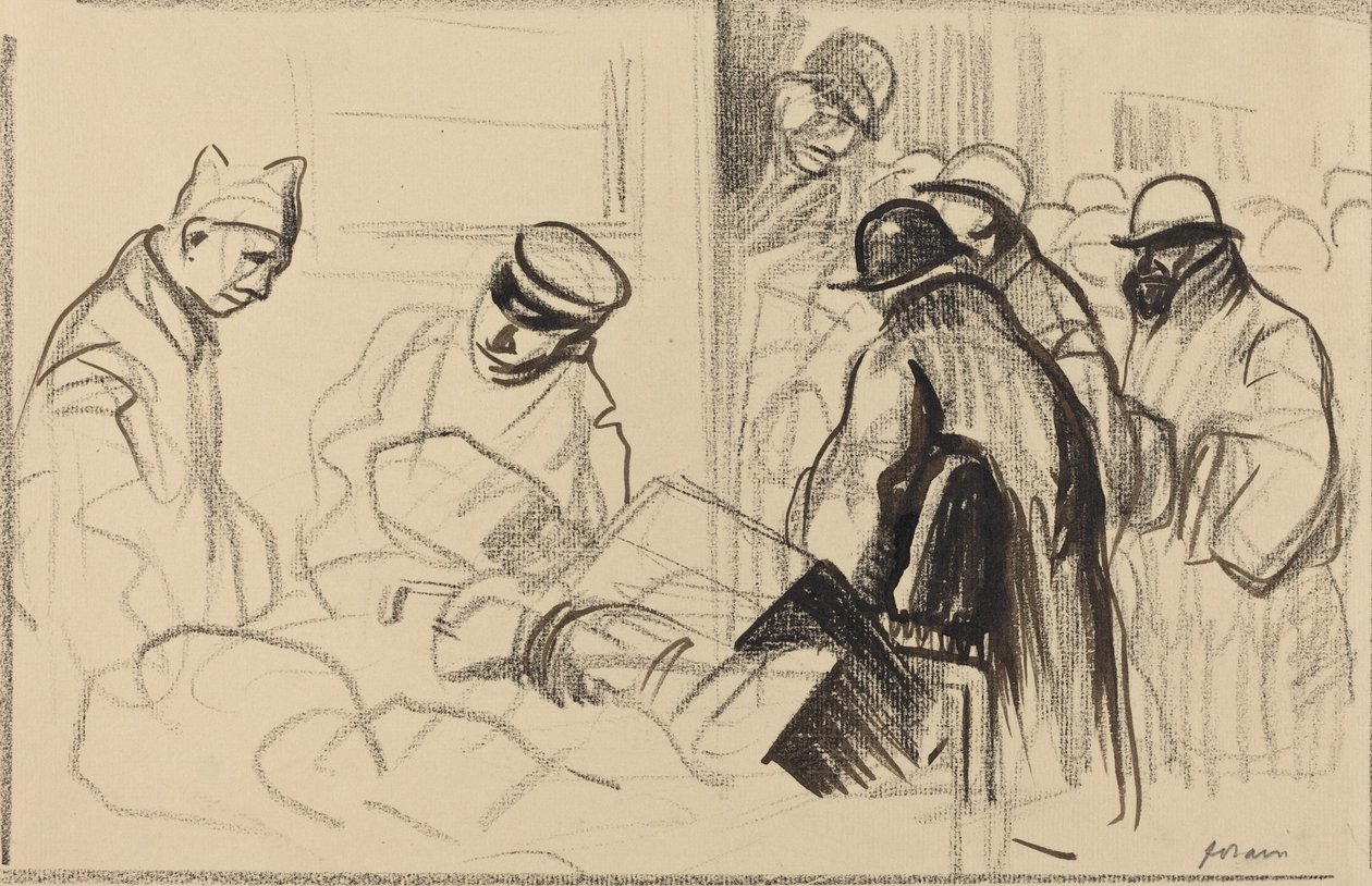 Tåget till Bern av Jean Louis Forain