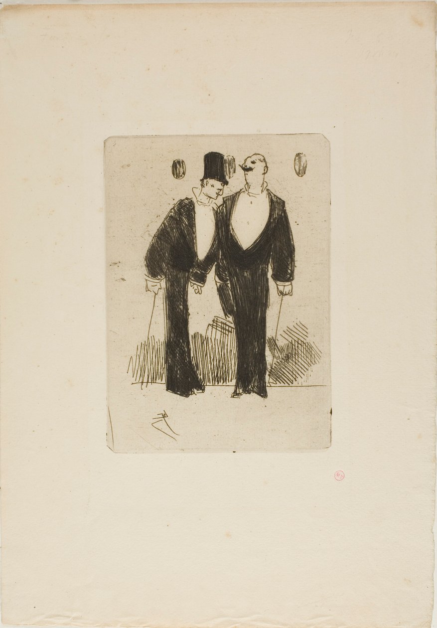 De två dandys av Jean Louis Forain