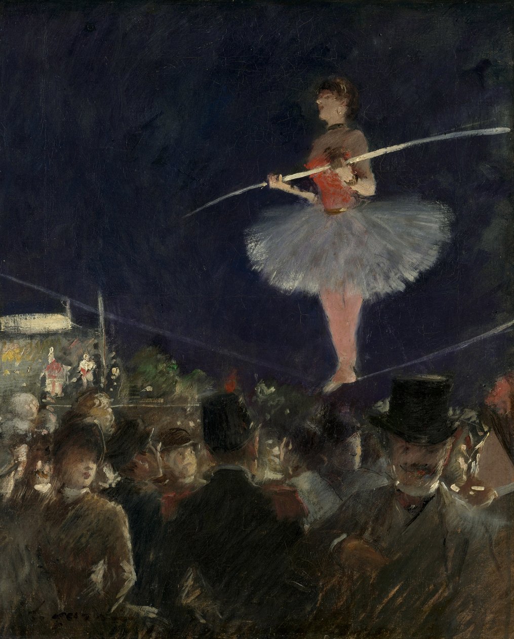 Tight-Rope Walker, ca 1885 av Jean Louis Forain