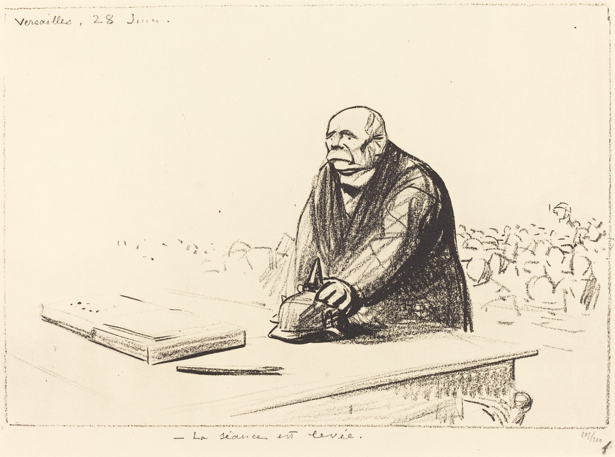 Versailles, 28 juni av Jean Louis Forain