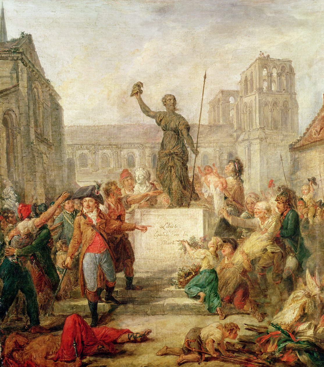 Frihetseden av Jean Louis Joseph Hoyer