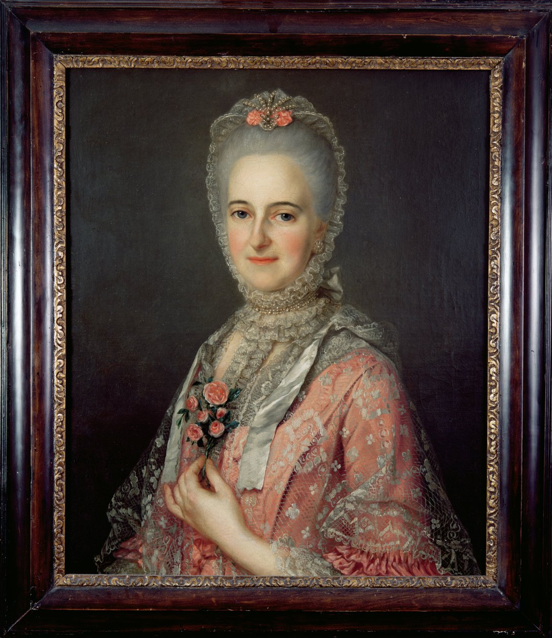 Mrs Jane Huddleston (d.1772) av Jean Marc Nattier