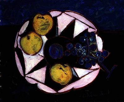 The Plum (olja på duk) av Jean Marchand