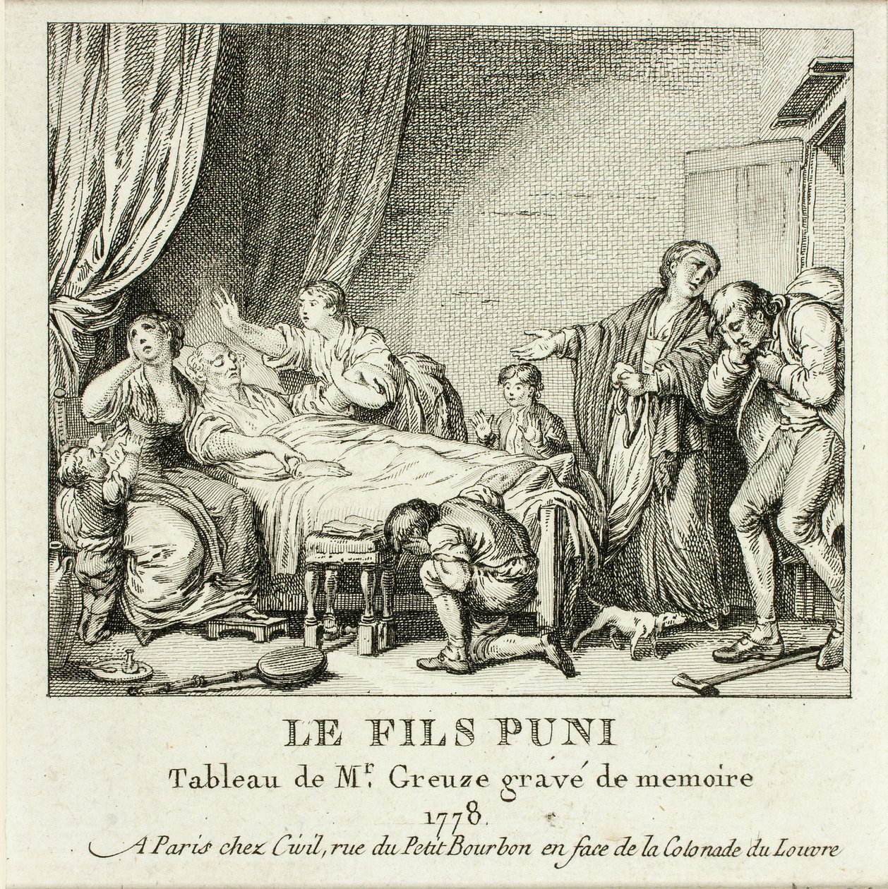 Den straffade sonen av Jean Michel Moreau