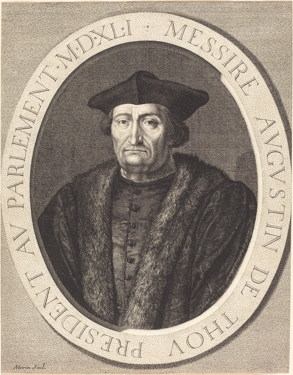 Augustine de Thou av Jean Morin
