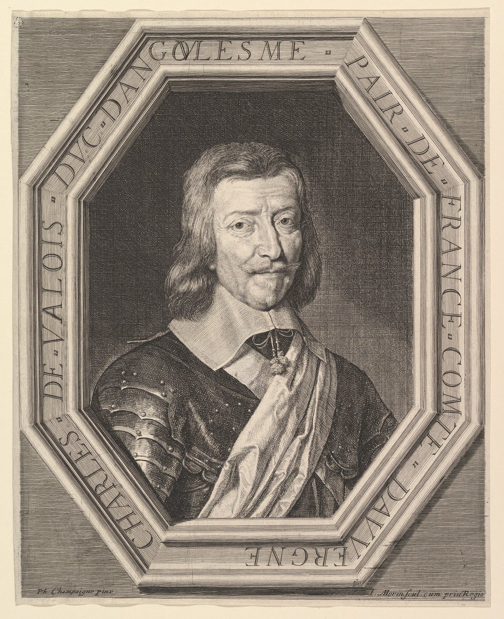 Charles de Valois, hertig av Angoulême. av Jean Morin