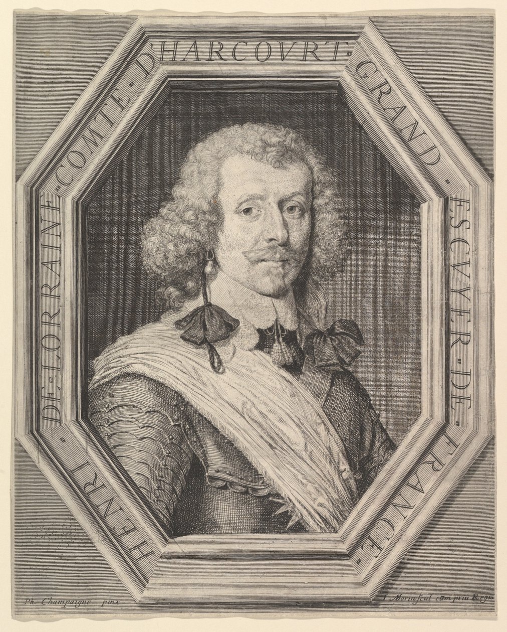 Henri de Lorraine, greve av Harcourt. av Jean Morin