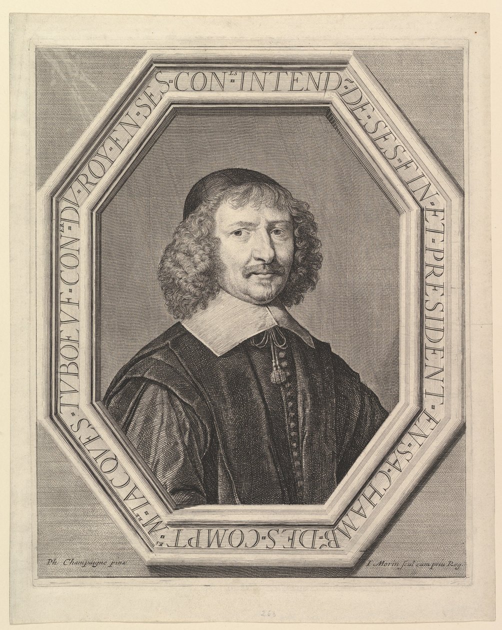 Jacques Tuboeuf, finansdirektör. av Jean Morin
