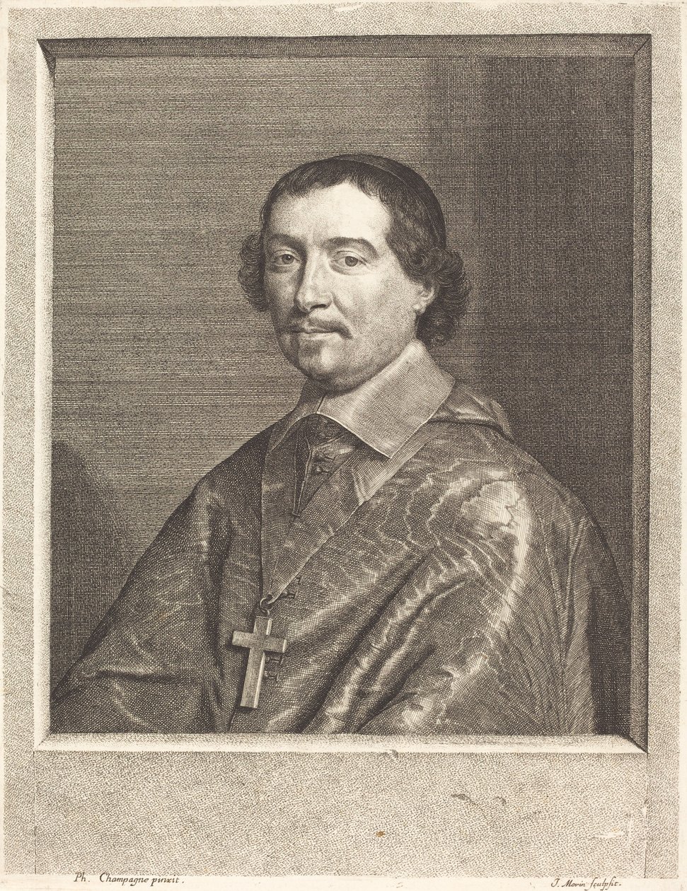 swedish av Jean Morin after Philippe de Champaigne