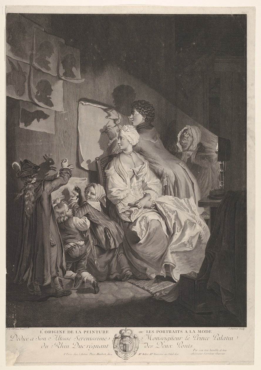 Målningens ursprung. av Jean Ouvrier