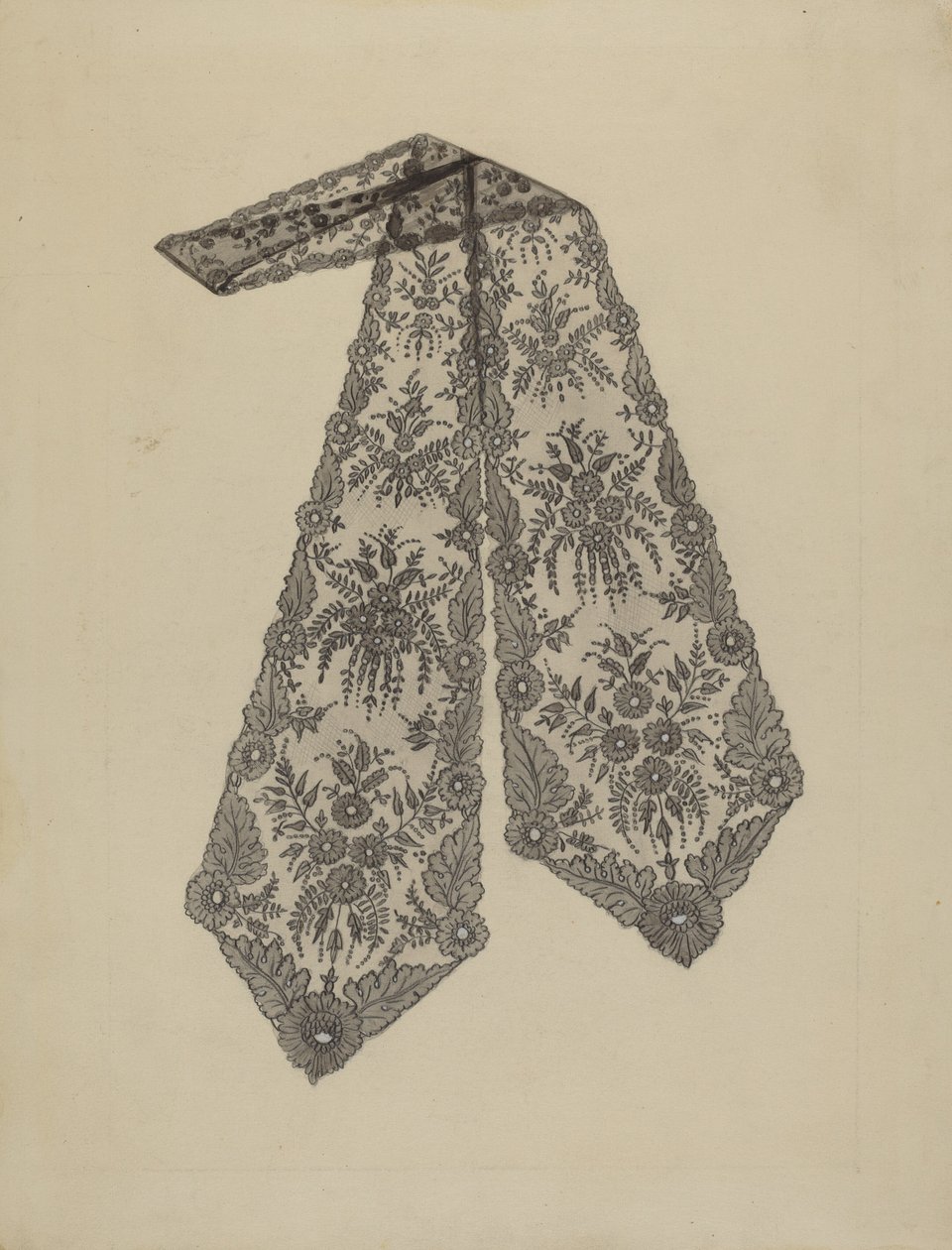 Spets Cravat av Jean Peszel