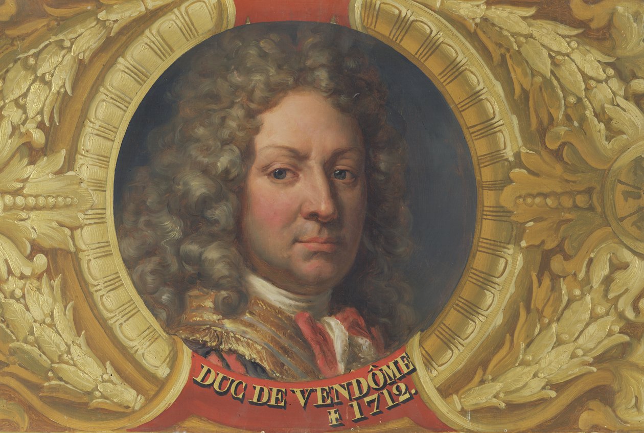 Louis-Joseph de Bourbon (1654-1712) av Jean Pierre Franque