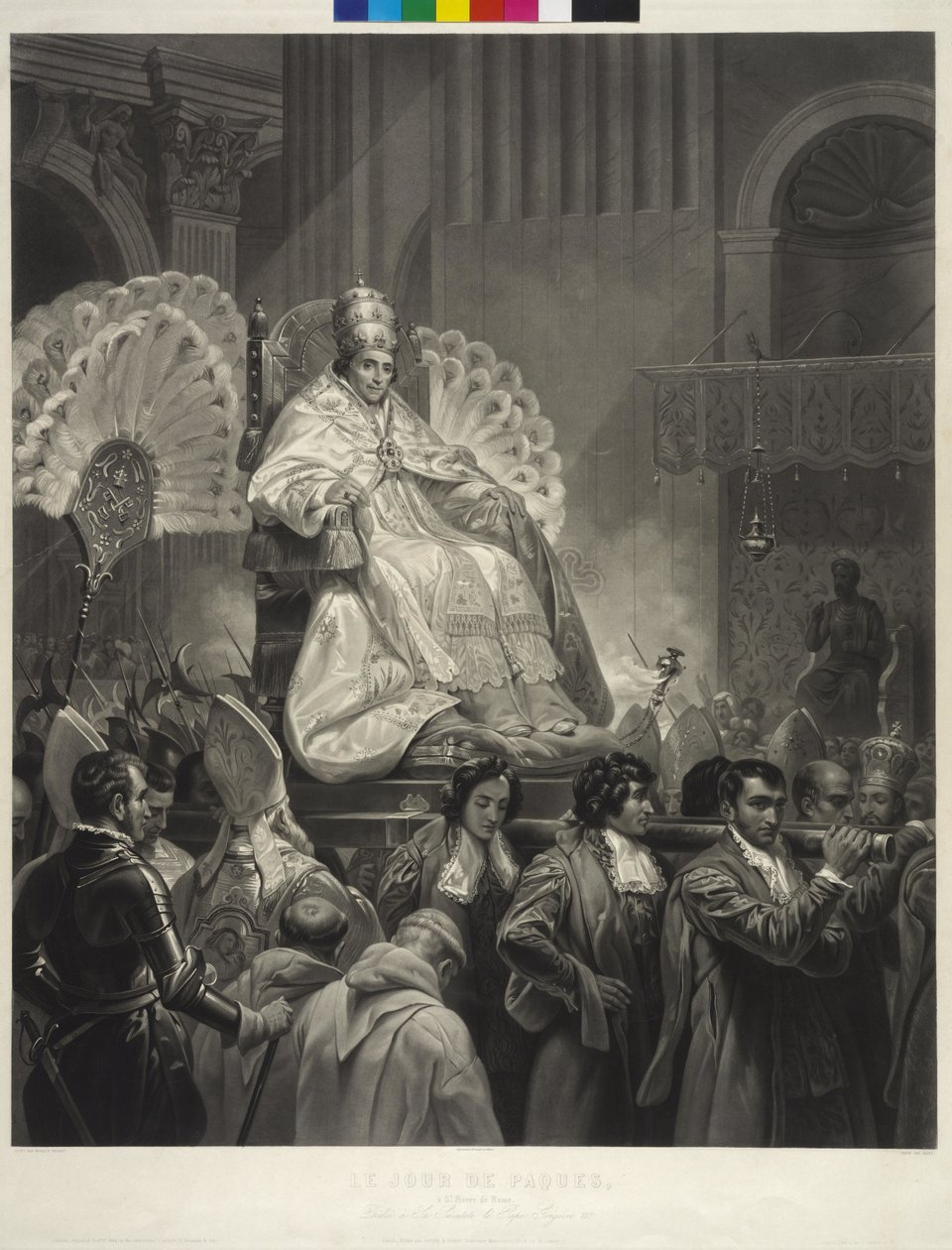 Påven Pius VII av Jean Pierre Marie Jazet