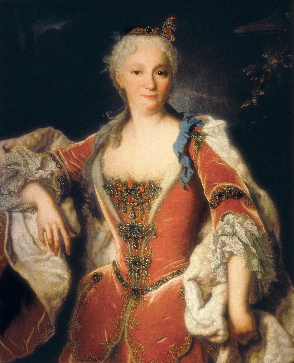 Porträtt av Elisabeth Farnese (Parma av Jean Ranc