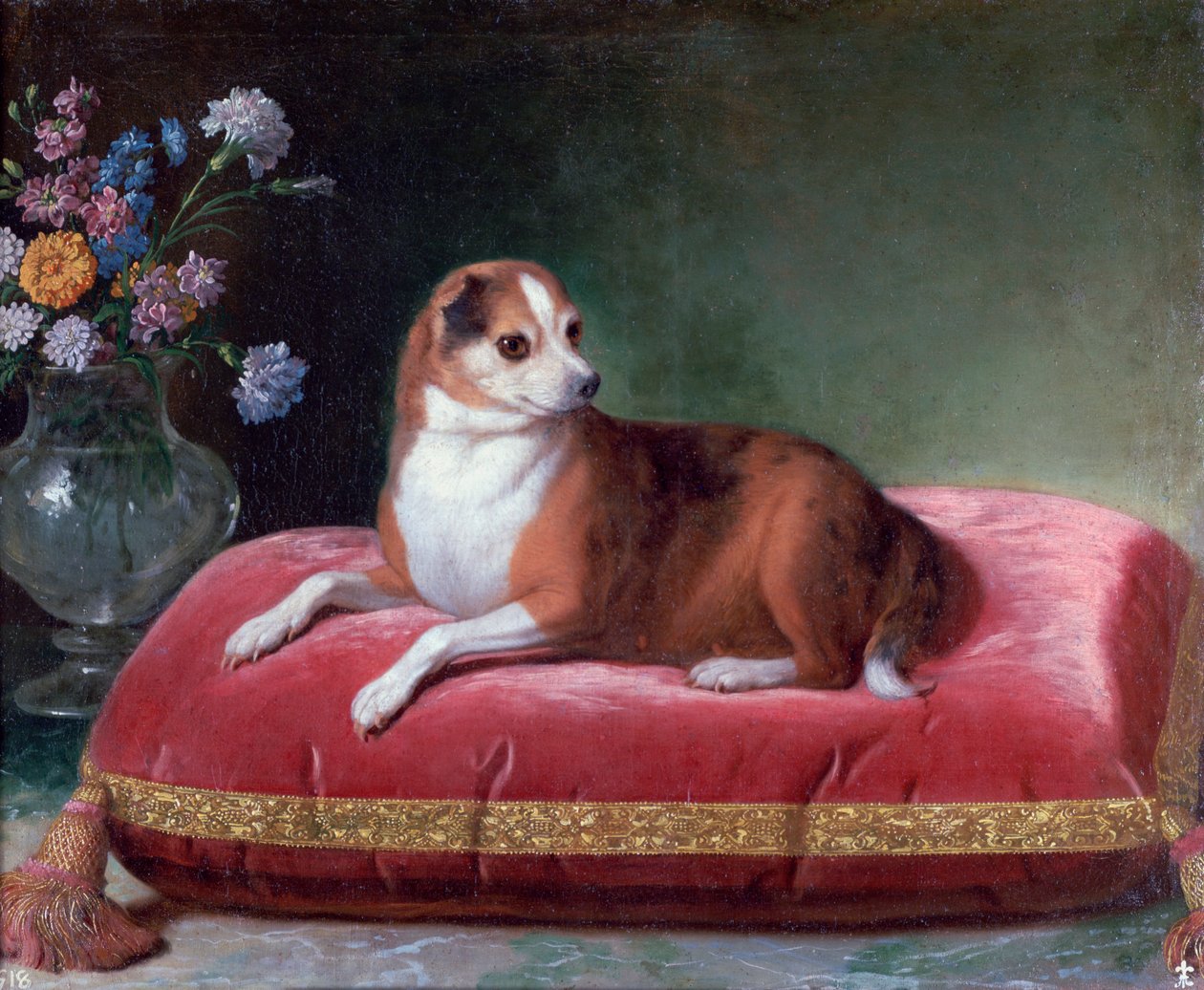 Tiken på en kudde, c1694-1735 av Jean Ranc