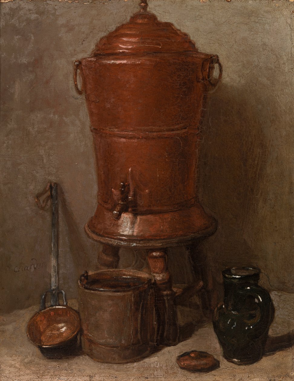 Kopparvattenurnan av Jean Baptiste Simeon Chardin