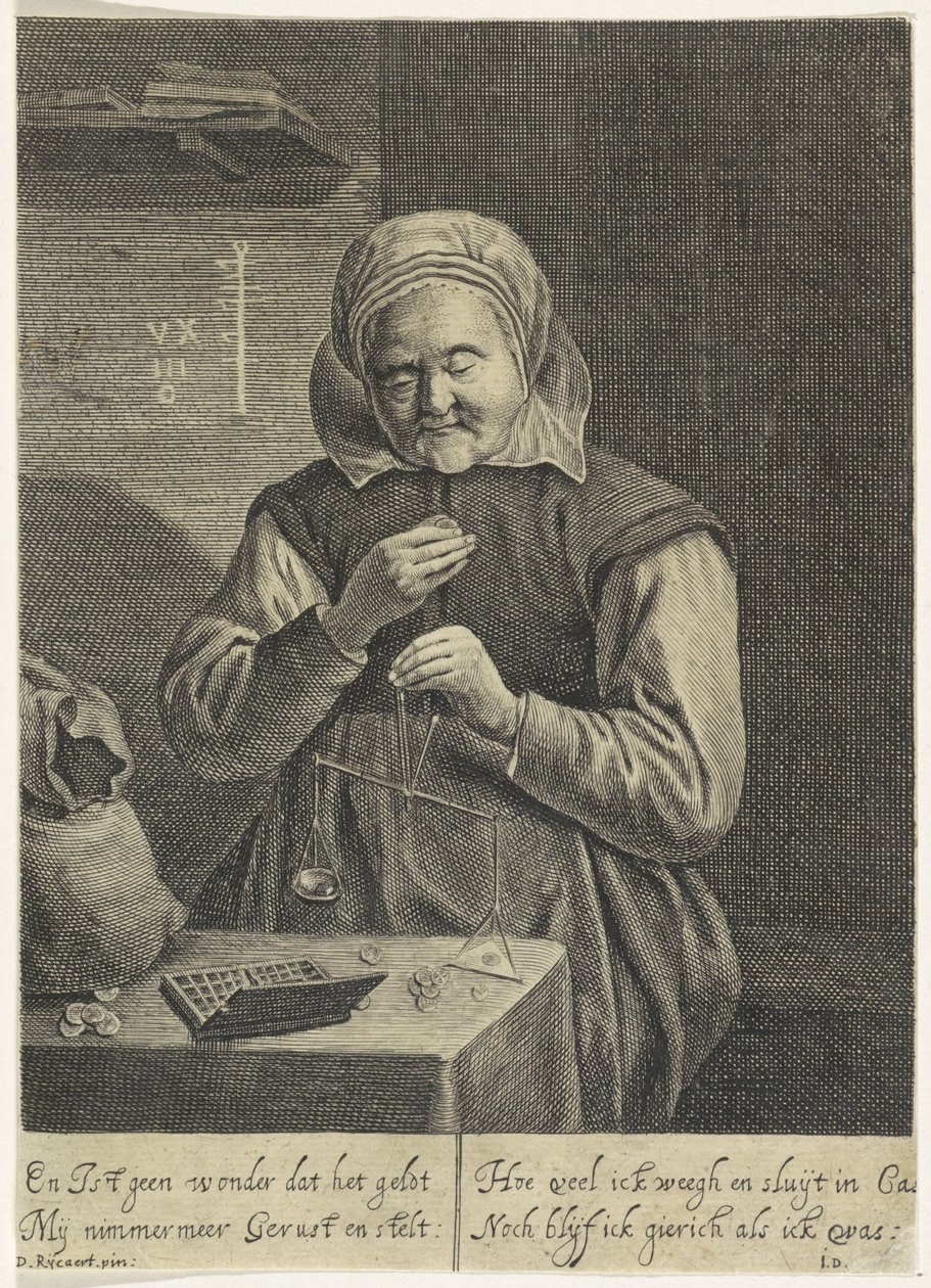 girighet Seven Sins (serietitel) av Jean de Weert