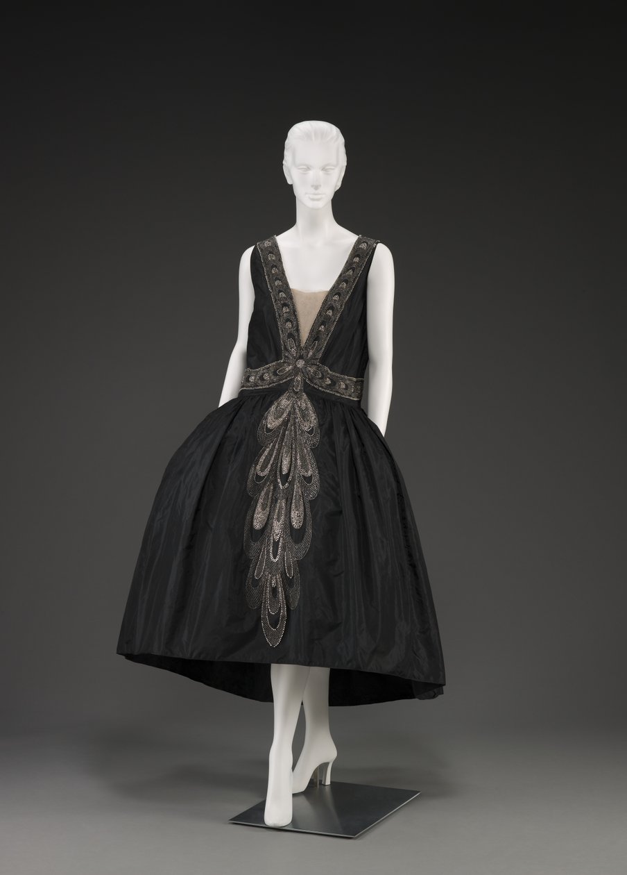Aftonklänning (Robe De Style) (blandade media) av Jeanne Lanvin