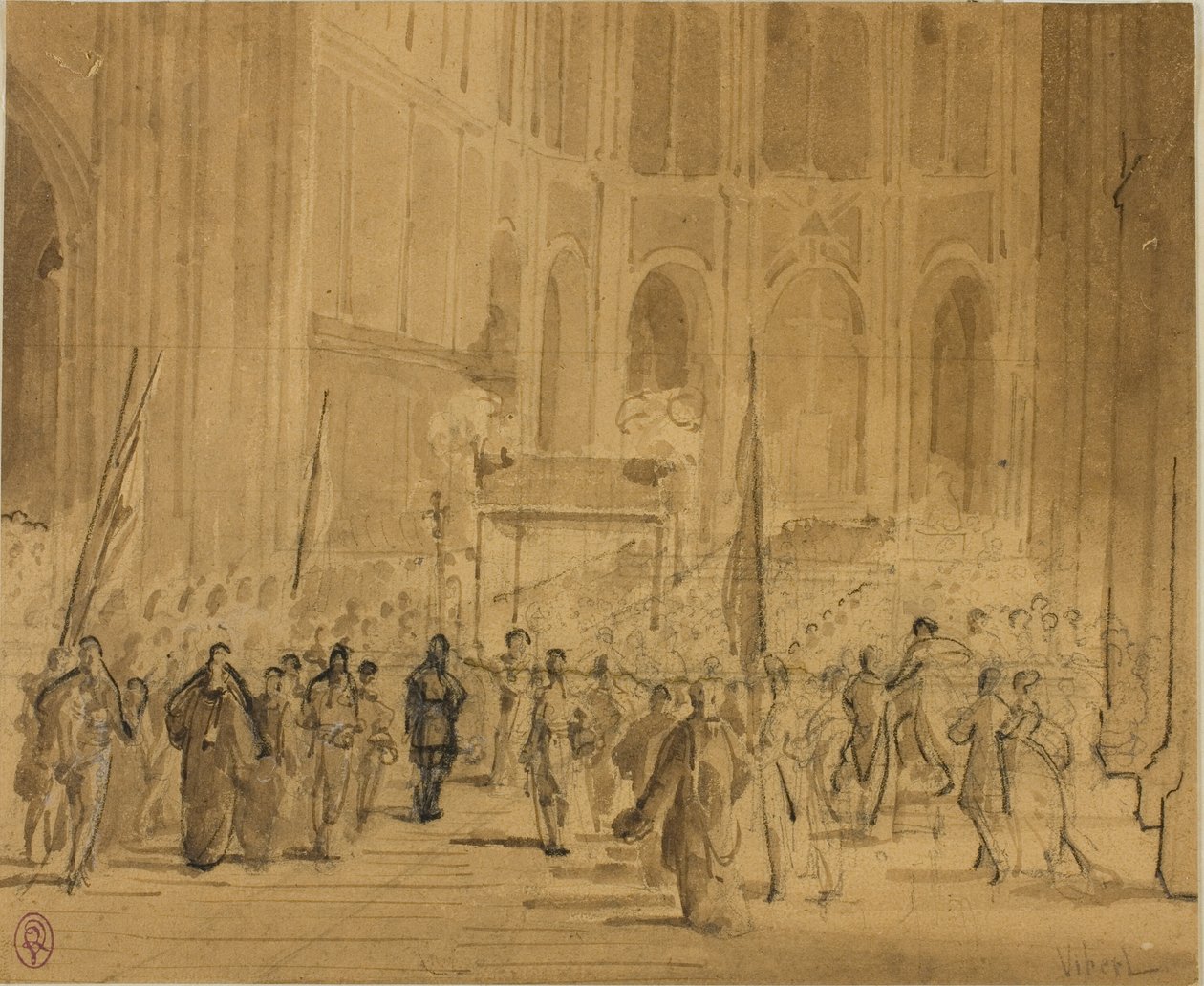Kröning av en prins av Jehan Georges Vibert