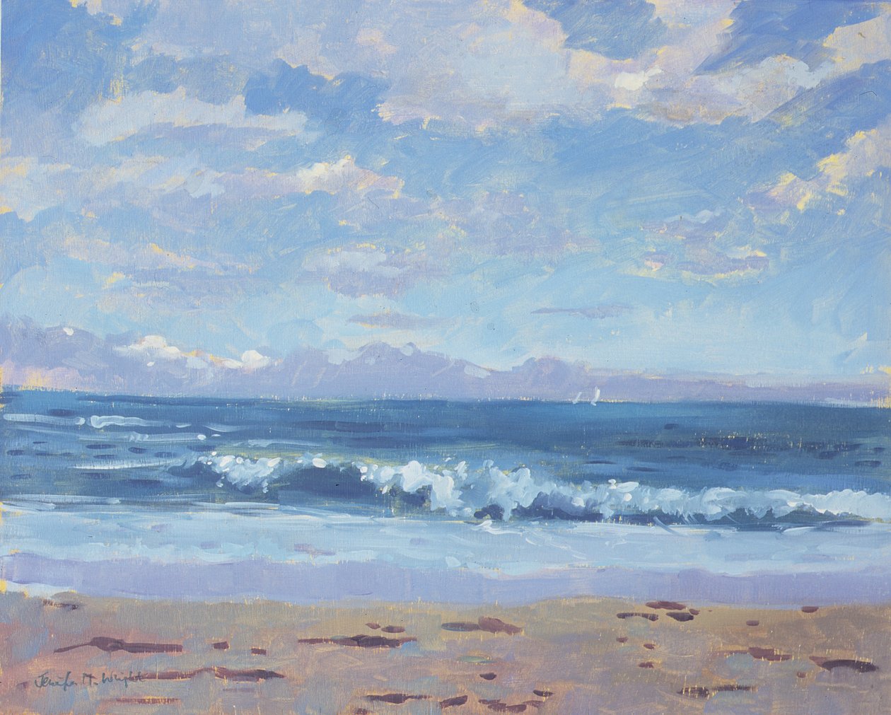 Thurlestone Beach av Jennifer Wright