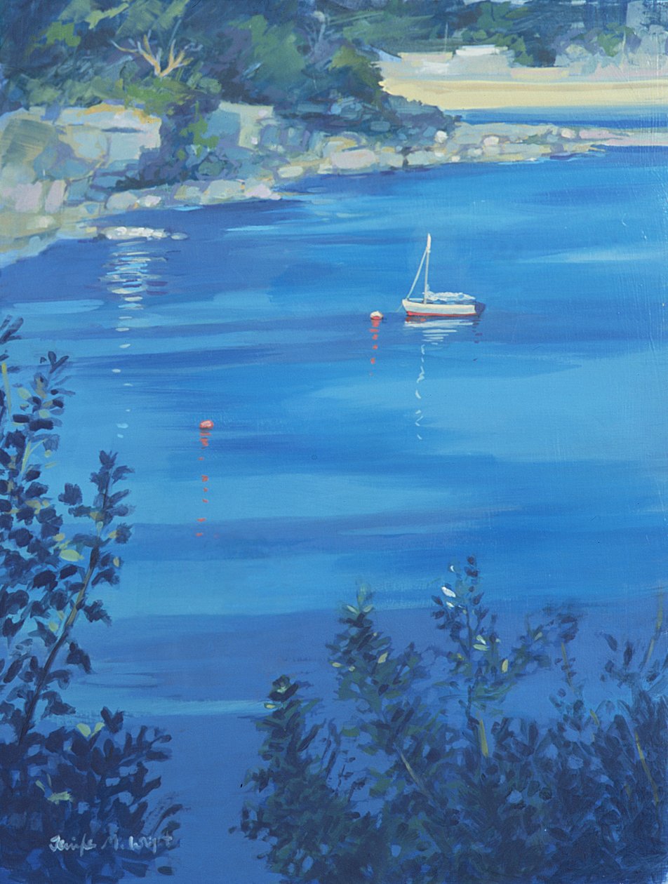 Yacht Reflections, 2000 av Jennifer Wright