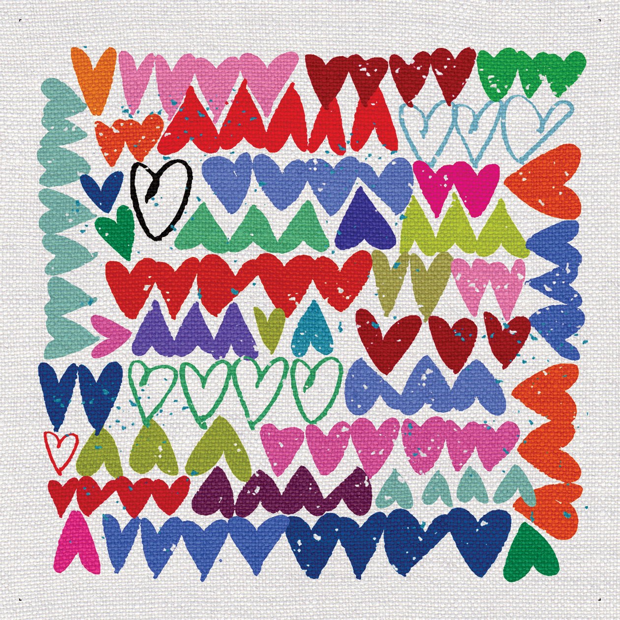 Heartfelt, 2021 (blandade media) av Jenny Frean