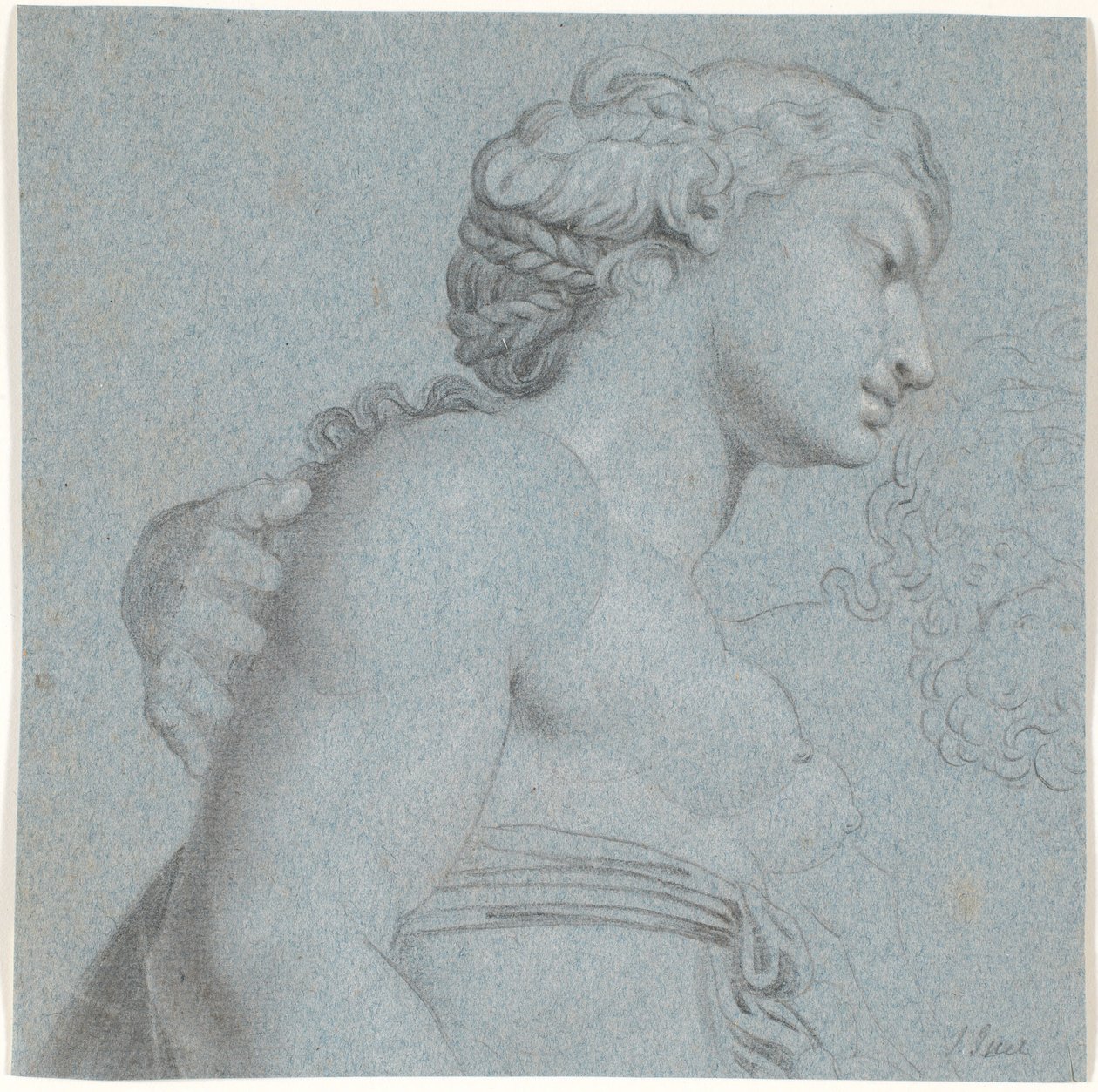 Jupiter och Juno, kopia efter Annibale Carracci av Jens Juel