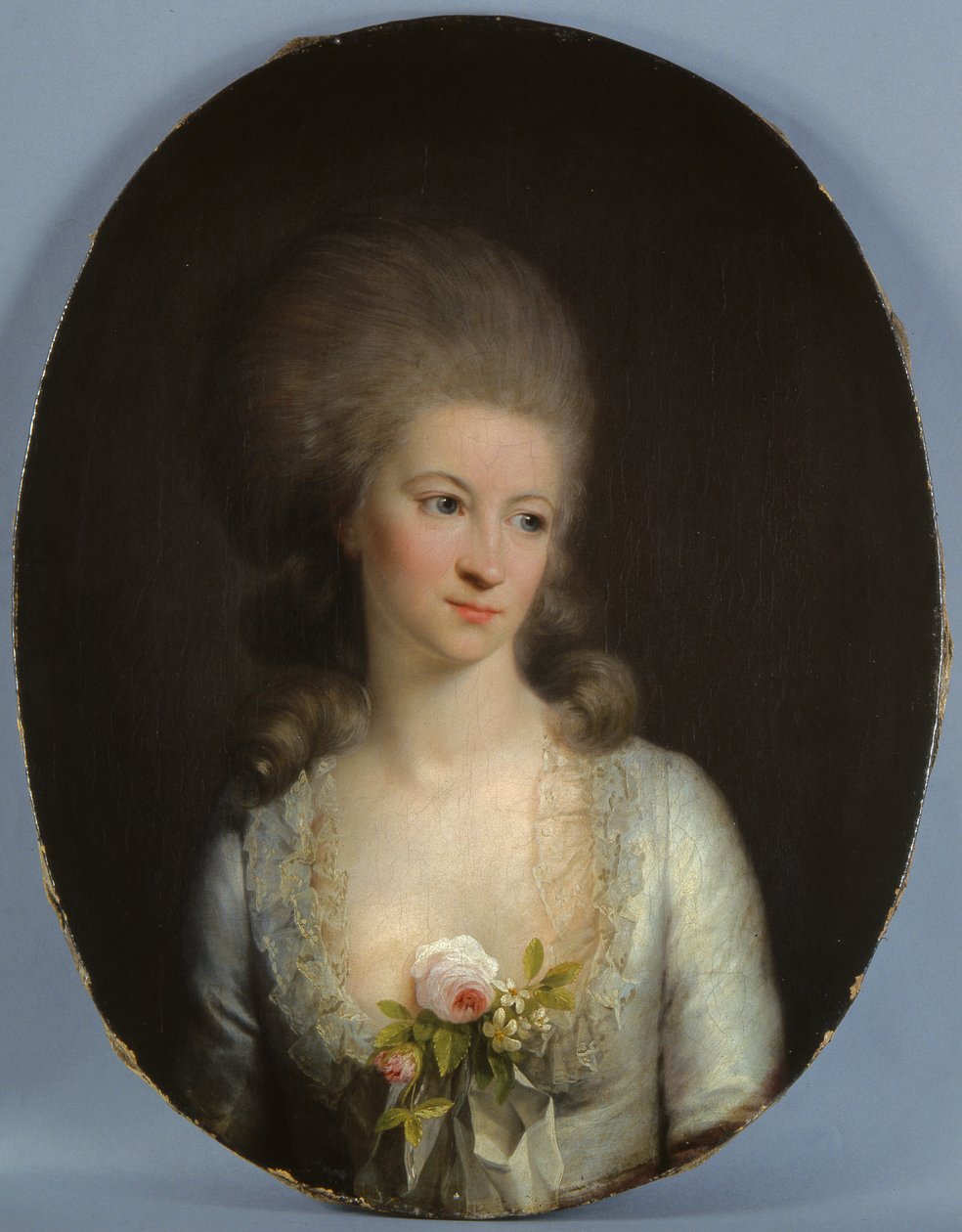 Porträtt av Eleonore V. Hennings av Jens Juel
