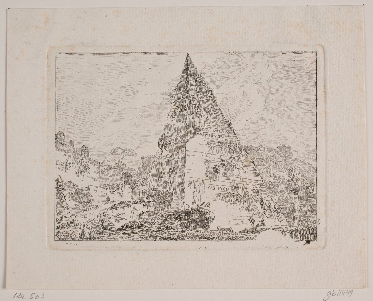 En pyramid av Jens Petersen Lund