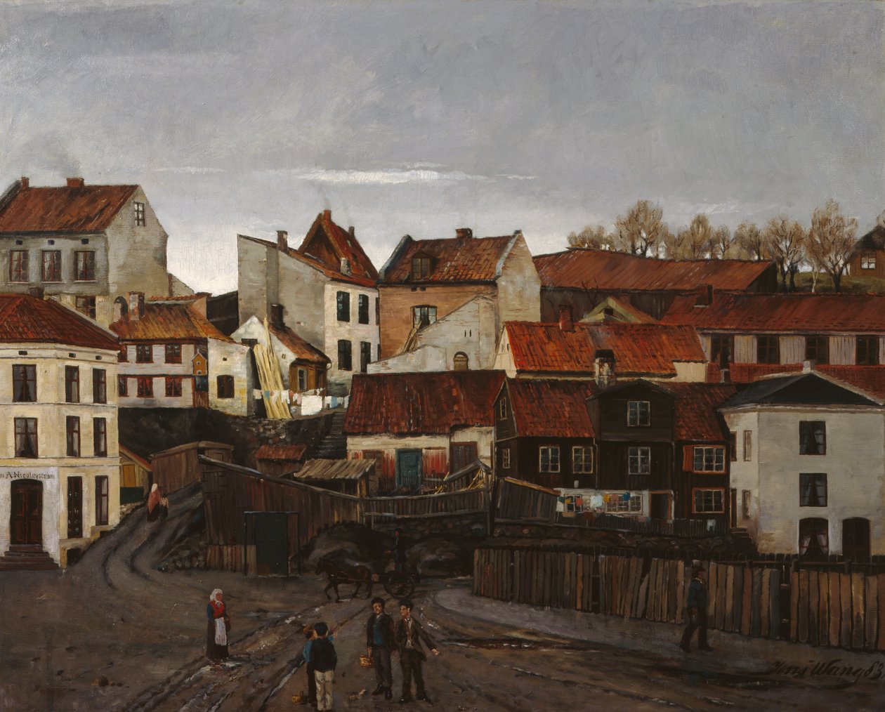 Från fattigkvarteret, Hammersborg av Jens Wang