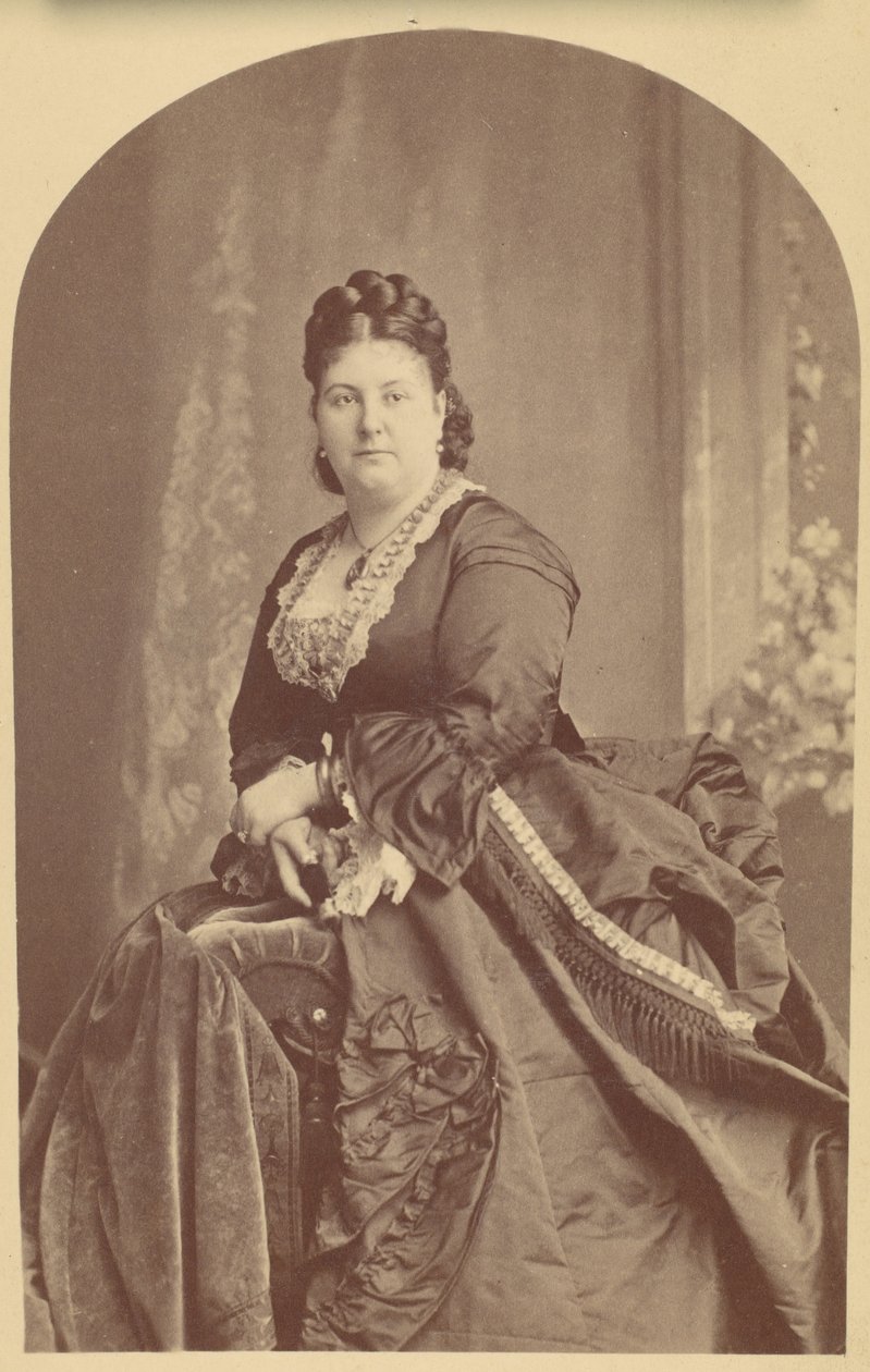 Den brittiska sopranen Euphrosyne Parepa-Rosa 1836-1874, 1870-talet. av Jeremiah Gurney