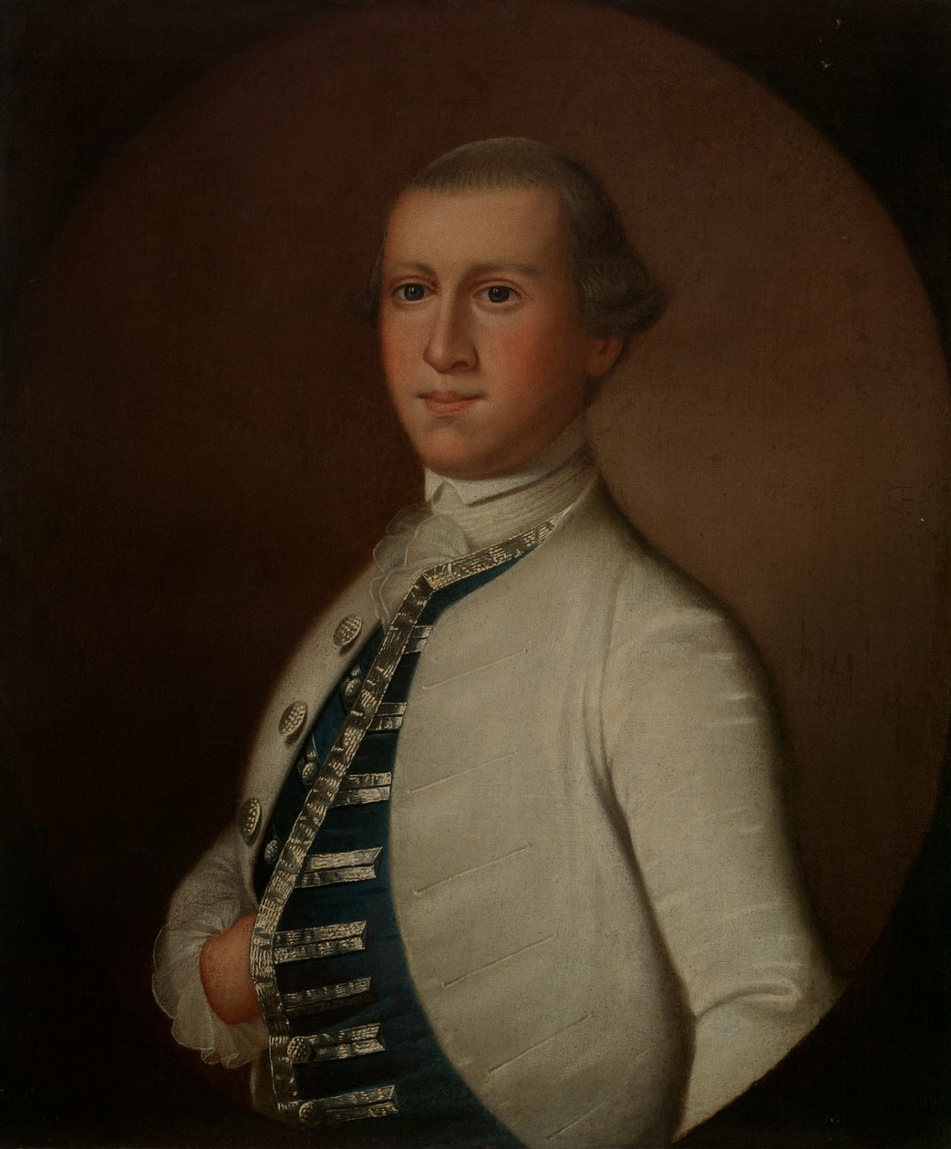 Kapten William Richardson (1743-1786) av Jeremiah Theus