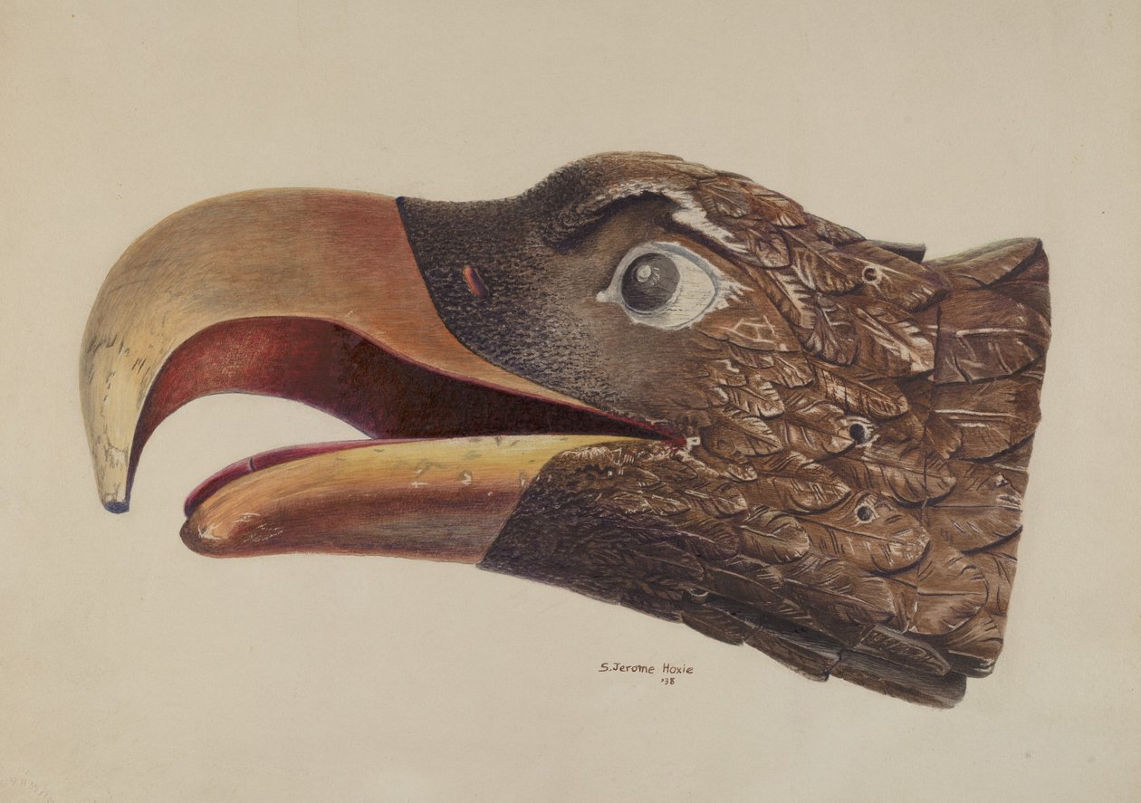 Galjonsfigur, 1938. av Jerome Hoxie