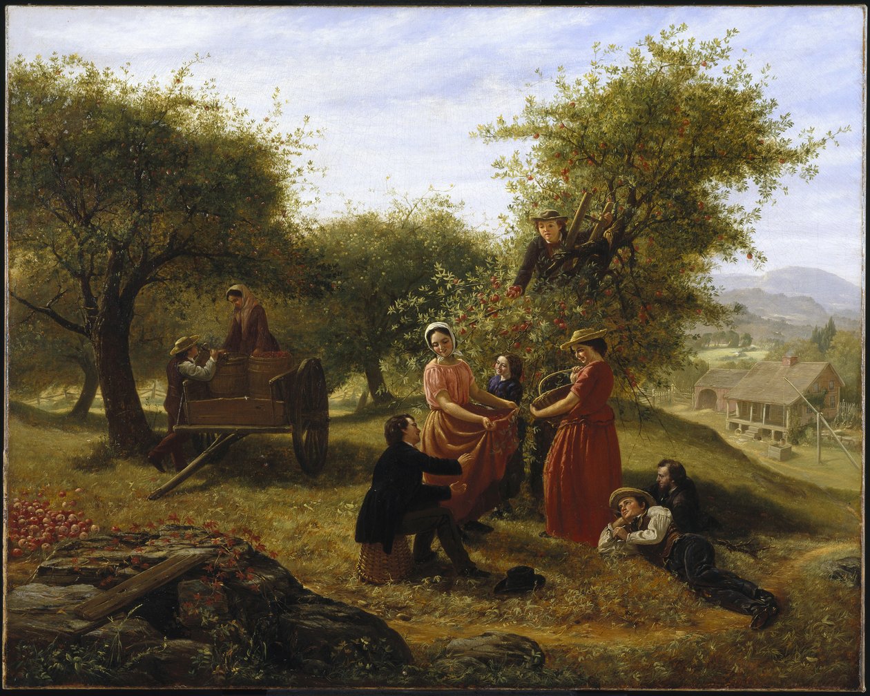 Äppelsamling av Jerome Thompson