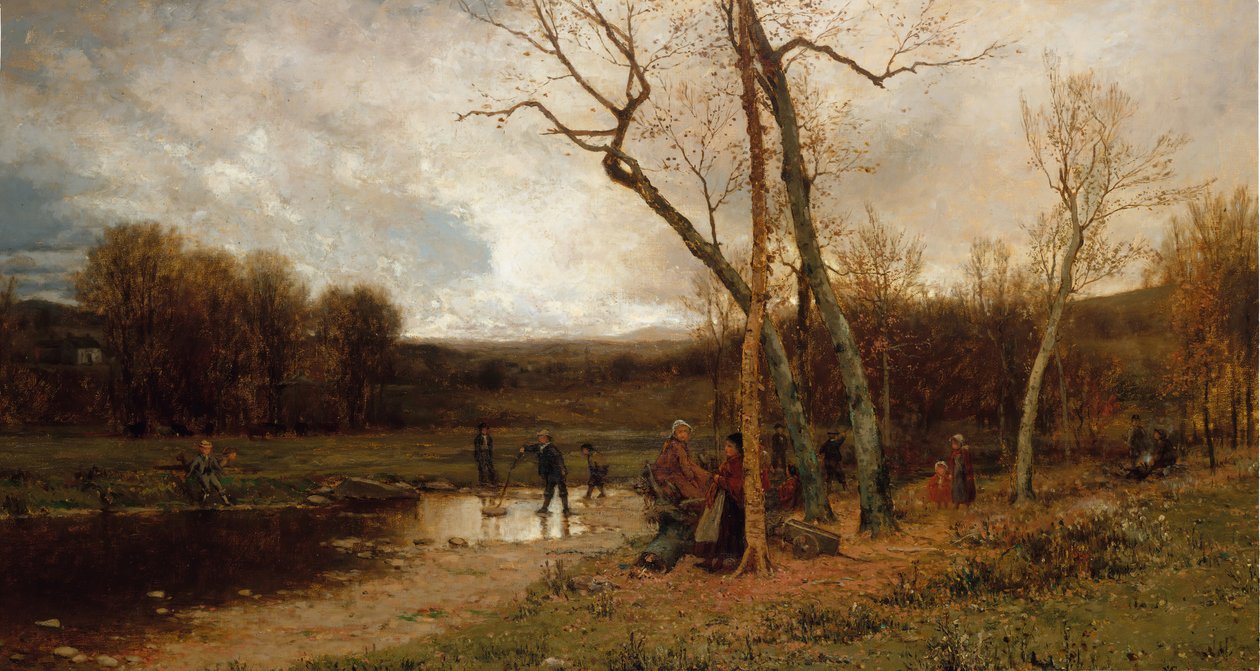 Lördag eftermiddag 1875. av Jervis McEntee