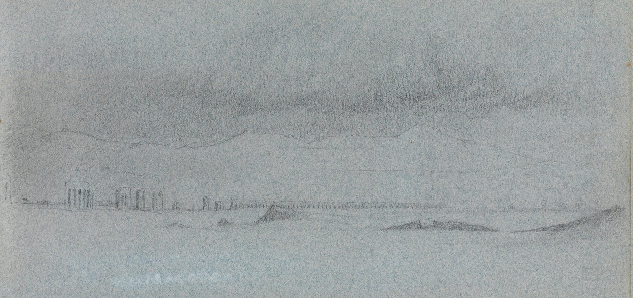 Skissbok över italienska landskapsämnen, 1869. av Jervis McEntee
