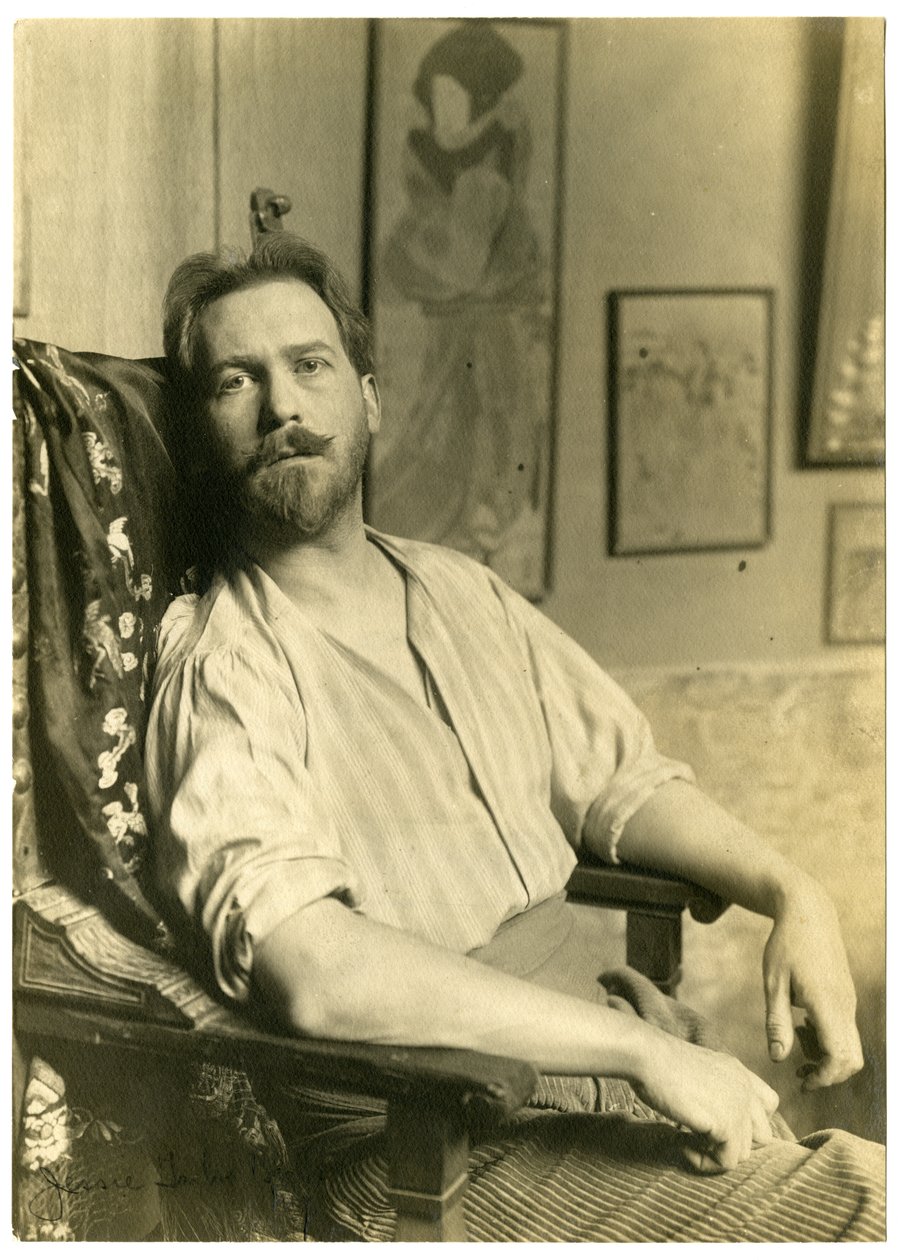 Albert Herter, c.1905-06 av Jessie Tarbox Beals