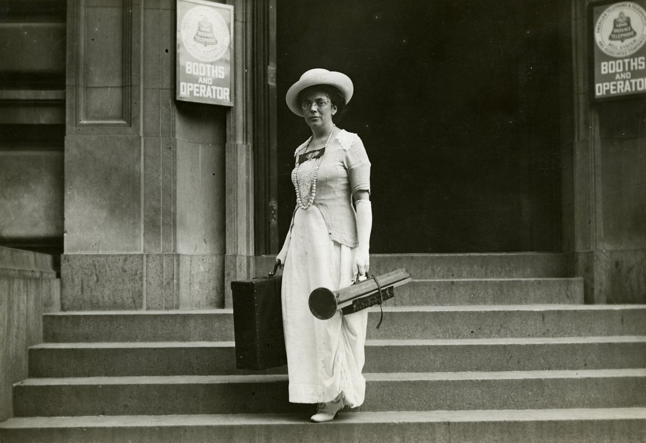 Beals på jobbet, 1904 av Jessie Tarbox Beals