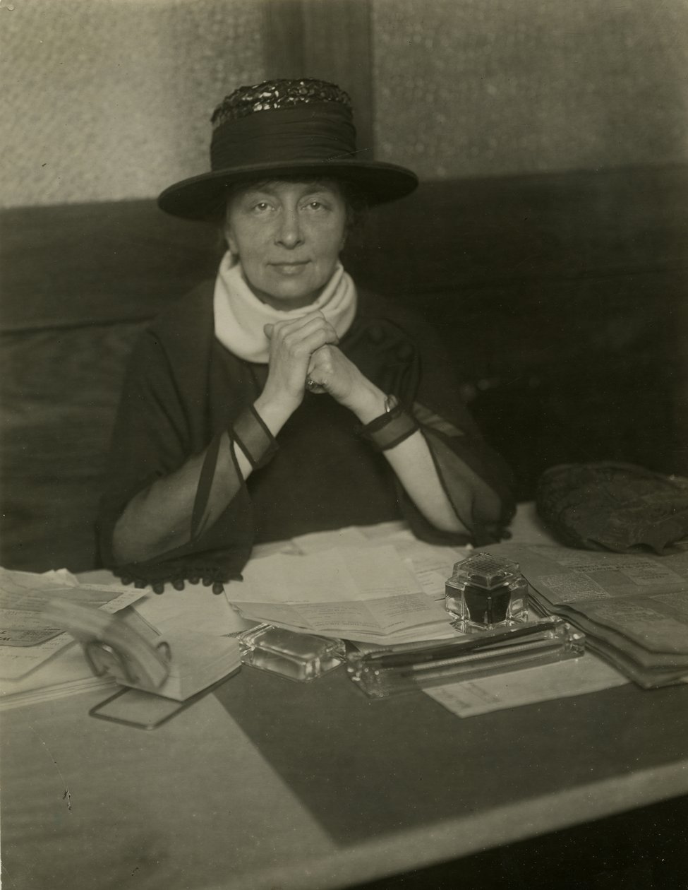 Rachel Crothers, ca 1905-18 av Jessie Tarbox Beals