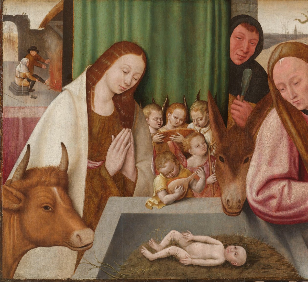 Nativity av Jheronimus Bosch (manner of)