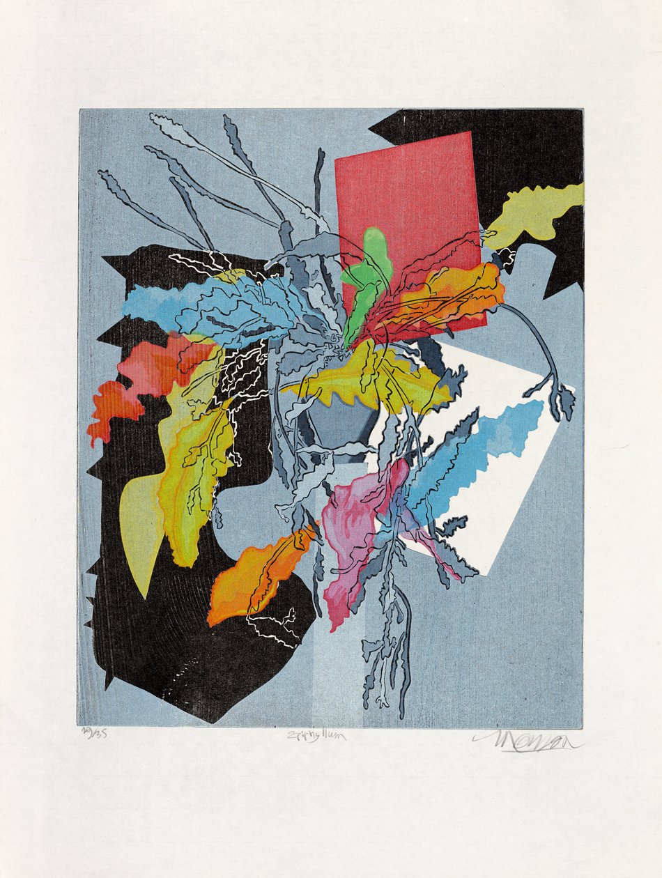 Epiphelyum, 2015 (träsnitt) av Jim Monson