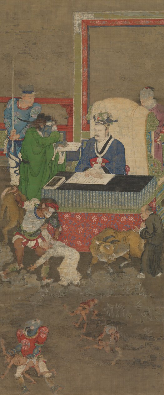 Tio kungar av helvetet, före 1195. av Jin Chushi