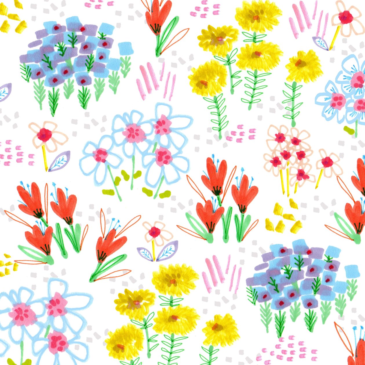 Blomsterträdgård av Jo Chambers