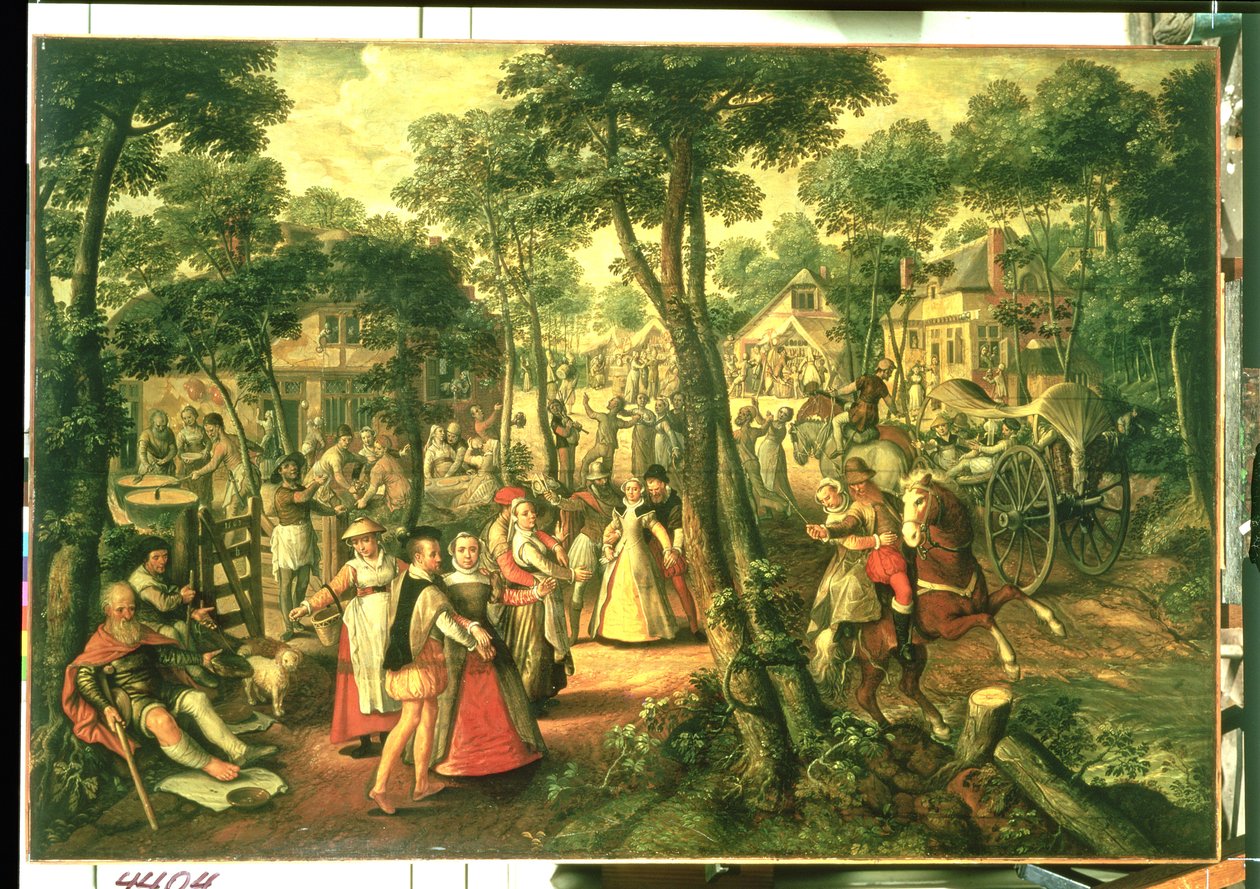 Country Celebration, 1563 av Joachim Beuckelaer