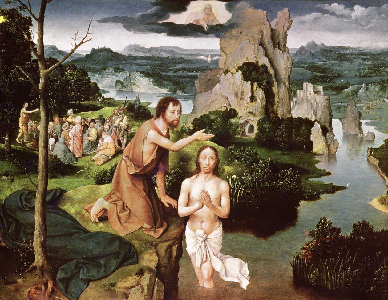 Le Papatisoga o Keriso, c.1515 swed av Joachim Patinir