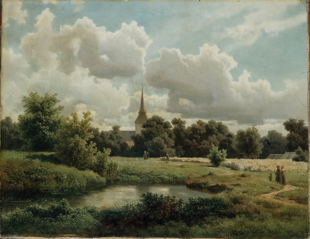 Eidsvolls kyrka av Joachim Frich