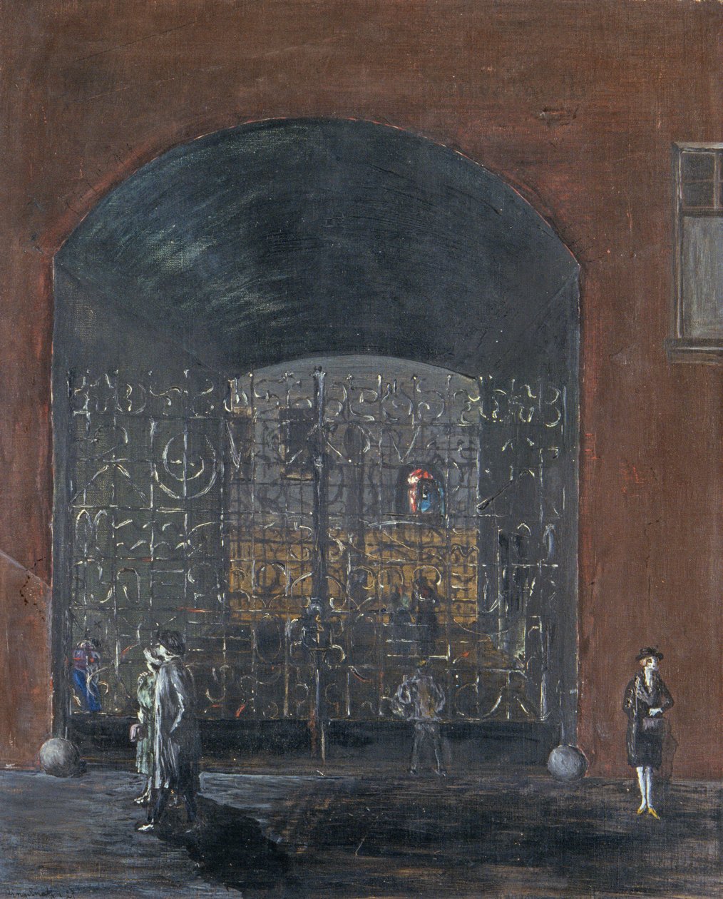 Gatubild av Joachim Ringelnatz