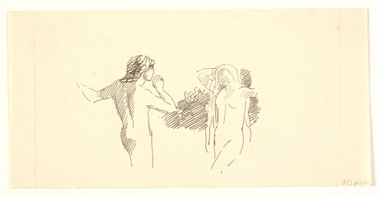 Eva och ormen av Joakim Frederik Skovgaard